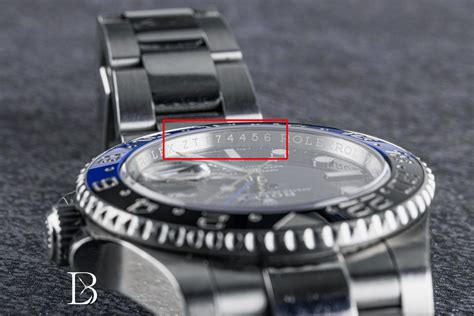 how to find reference number on rolex